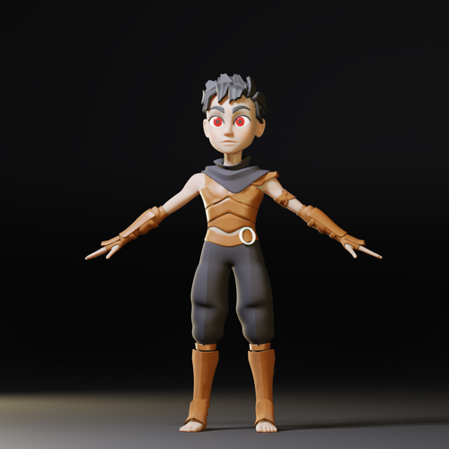 stylized character preview image